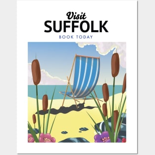 Suffolk travel poster. Posters and Art